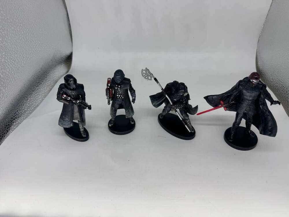 Star Wars The First Order Figurine Lot Set of 4 Cake Toppers PVC
